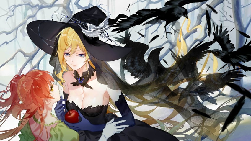 snow white, snow white's queen, juno emmons, and rococo (snow white and 1 more)