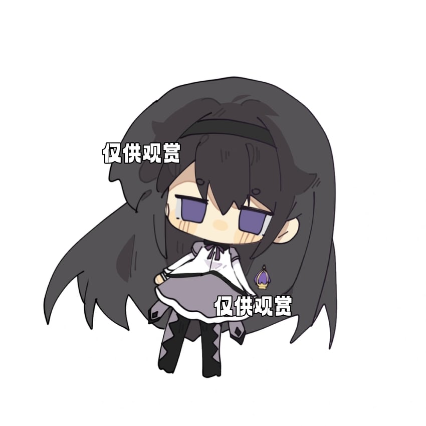 akemi homura (mahou shoujo madoka magica) drawn by a_wuqi