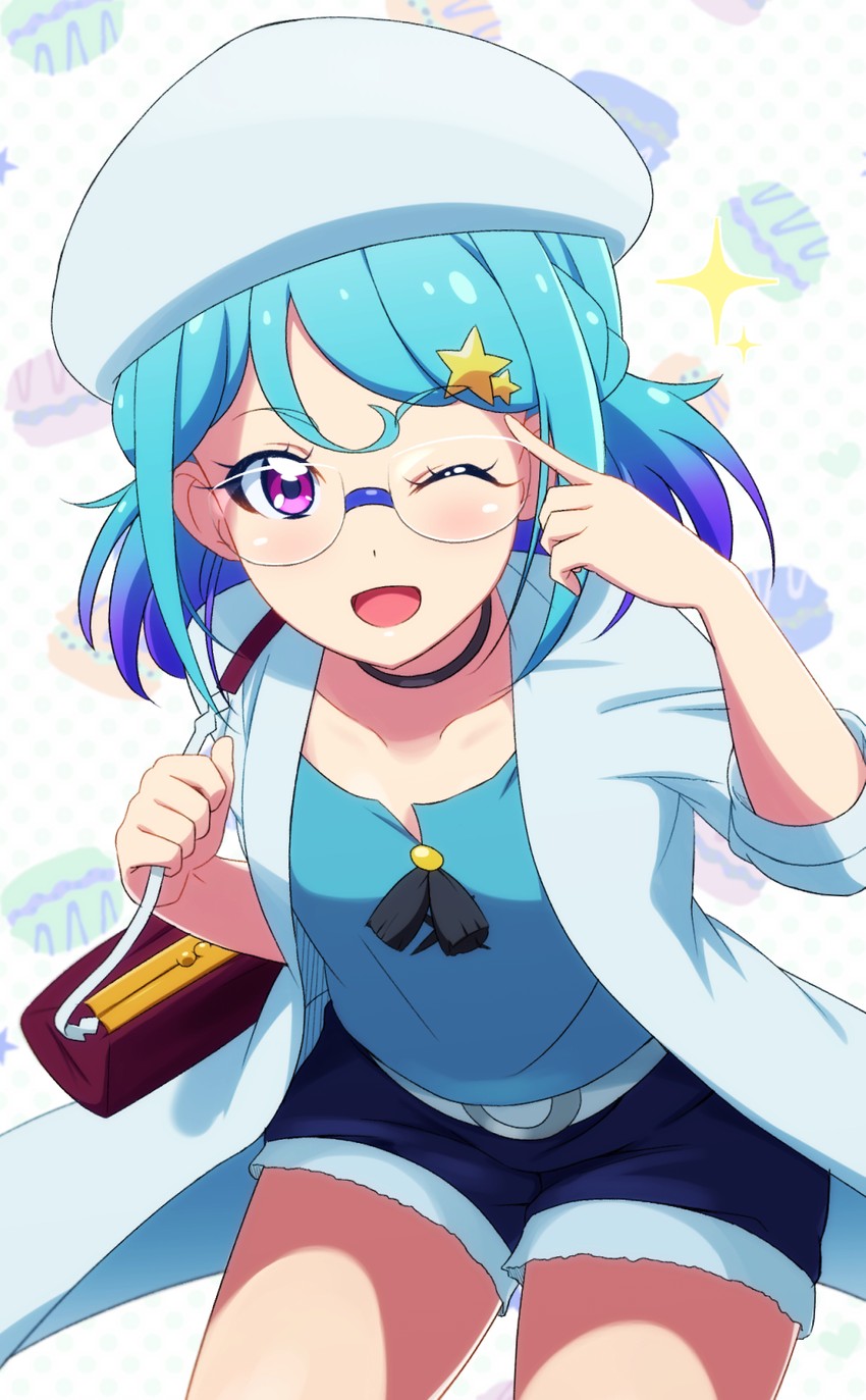 minato mio (aikatsu! and 1 more) drawn by acchi_(koiyimknp)