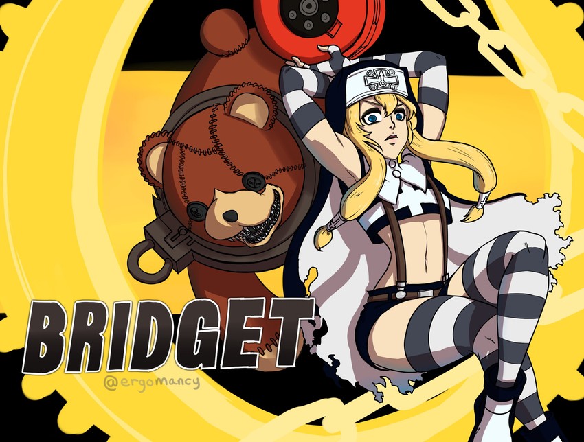 bridget (guilty gear and 1 more) drawn by ergomancy