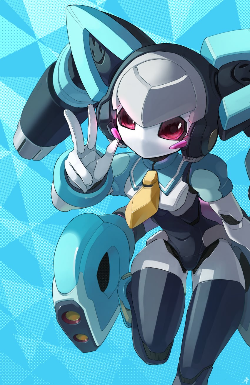 dear stage (medarot) drawn by rati_(absoluteblue)