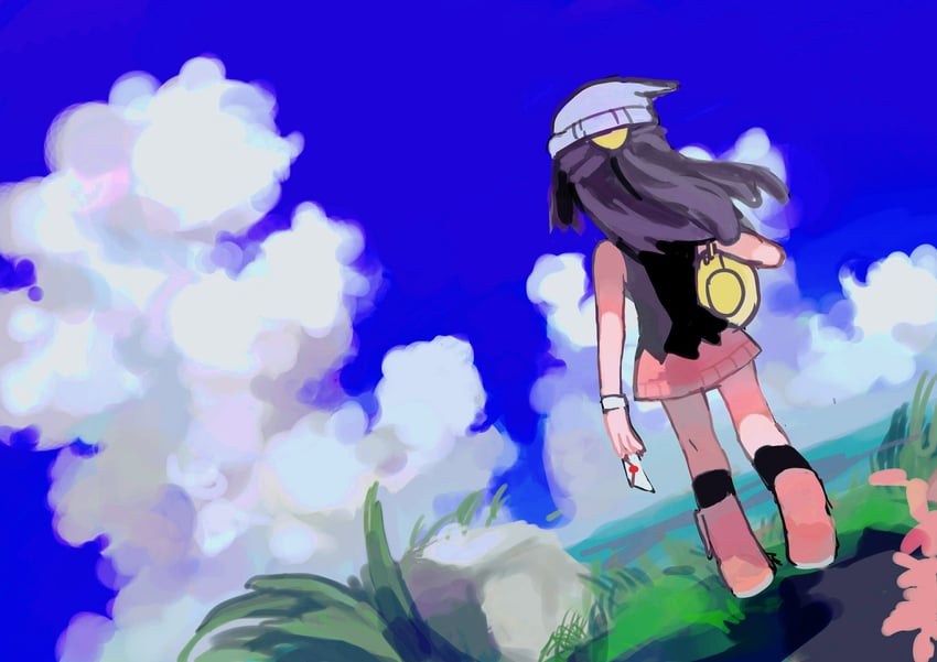 dawn (pokemon and 1 more) drawn by shichibee_(stm_mimi)