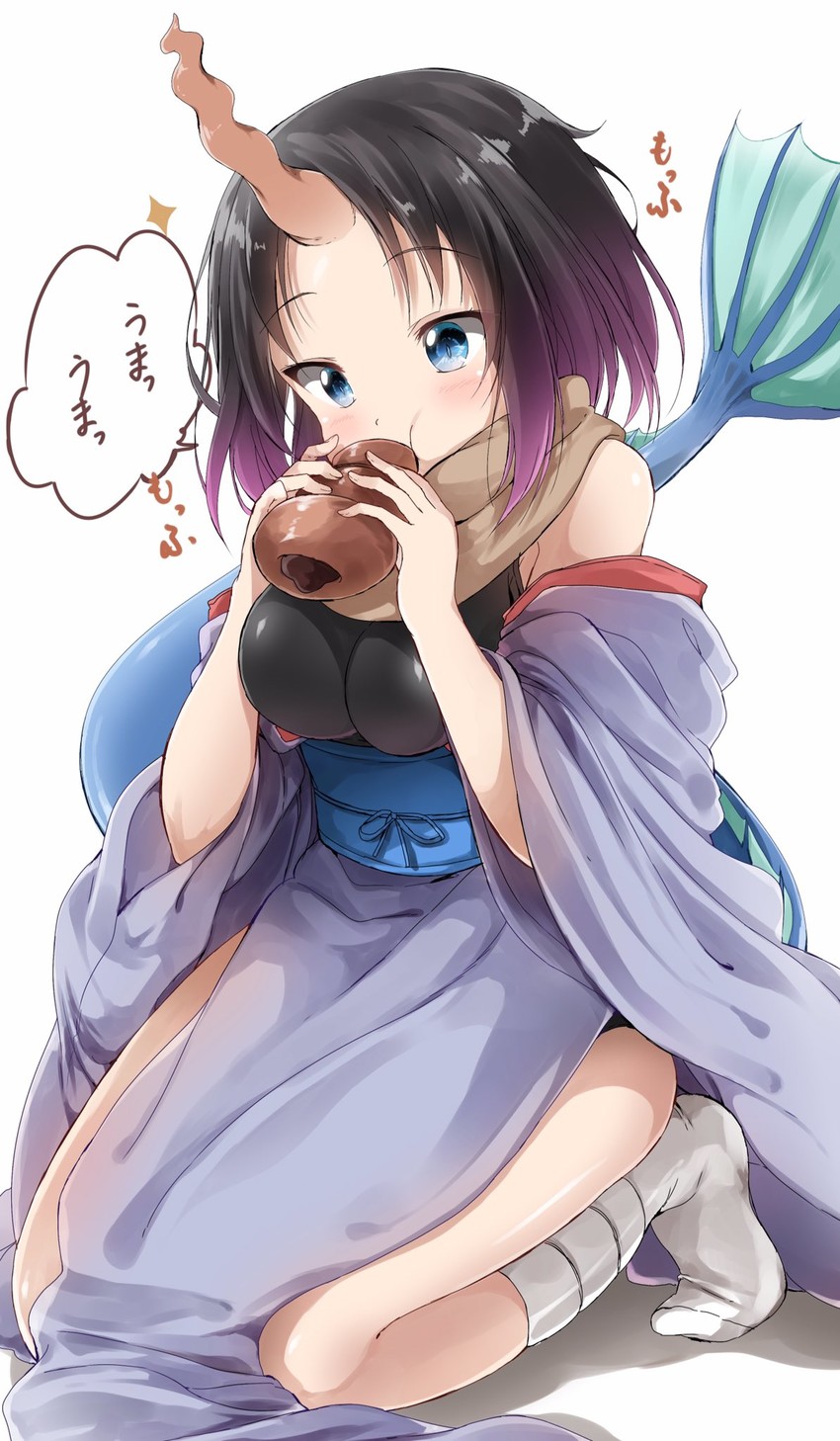 elma (kobayashi-san chi no maidragon) drawn by pentagon_(railgun_ky1206)