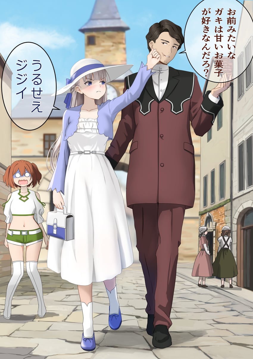 lawine, kanne, and richter (sousou no frieren) drawn by gibun_(sozoshu)