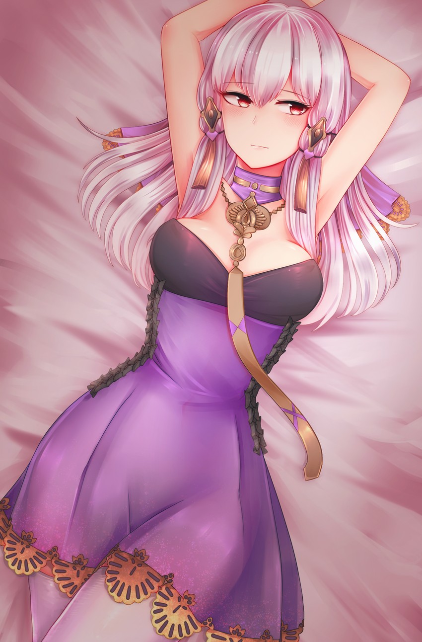 lysithea von ordelia (fire emblem and 1 more) drawn by peachcak3