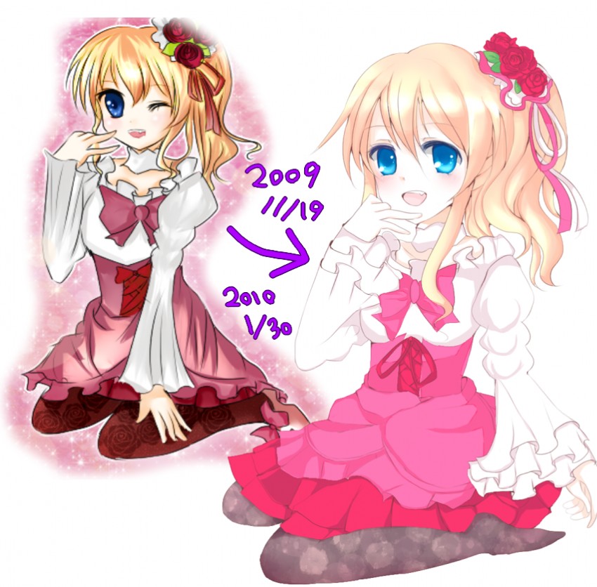 ushiromiya jessica (umineko no naku koro ni) drawn by shromann