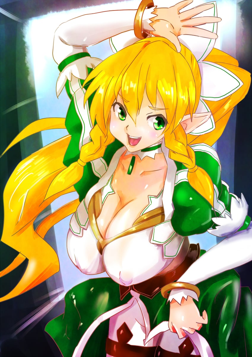 leafa (sword art online) drawn by hyakute_gyojin