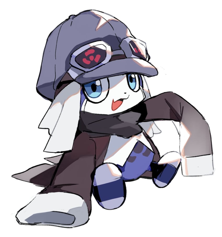 offmon (digimon and 1 more) drawn by shui_miao