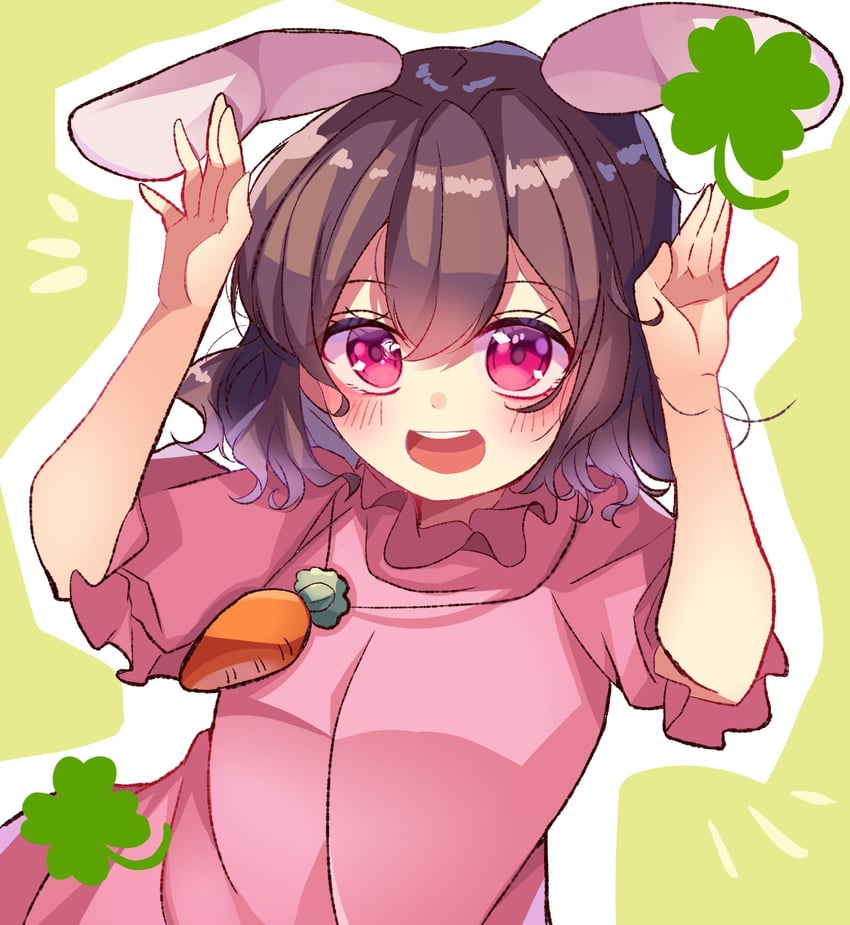 inaba tewi (touhou) drawn by meimei_(meimei89008309)
