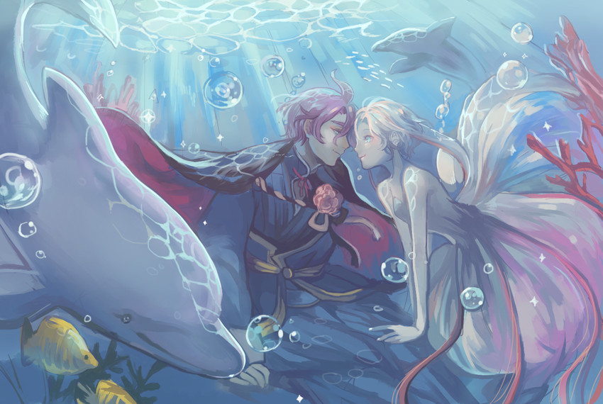 saniwa, female saniwa, and kasen kanesada (touken ranbu) drawn by kamachi_(mantice885)