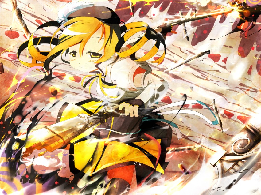 tomoe mami (mahou shoujo madoka magica) drawn by suriorosi_momizi