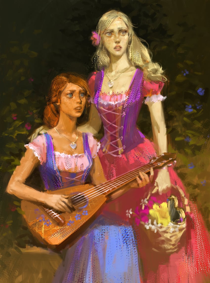 barbie, teresa, liana, and alexa (barbie and 1 more) drawn by ladyshalirin