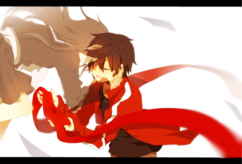 tateyama ayano and kisaragi shintarou (kagerou project and 1 more) drawn by motineko