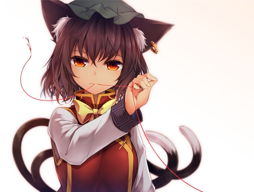 chen (touhou) drawn by midori_(misuriru8)
