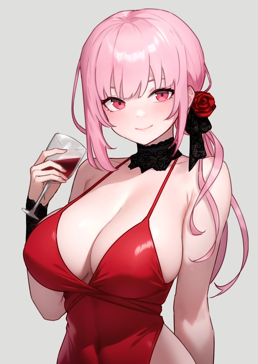 mori calliope (hololive and 1 more) drawn by bluefield