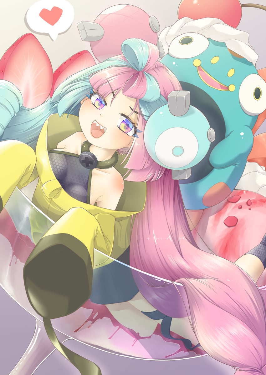 iono and bellibolt (pokemon and 1 more) drawn by kakiikada