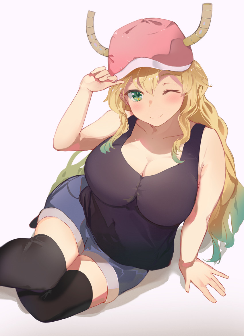 lucoa (kobayashi-san chi no maidragon) drawn by same_(sendai623)