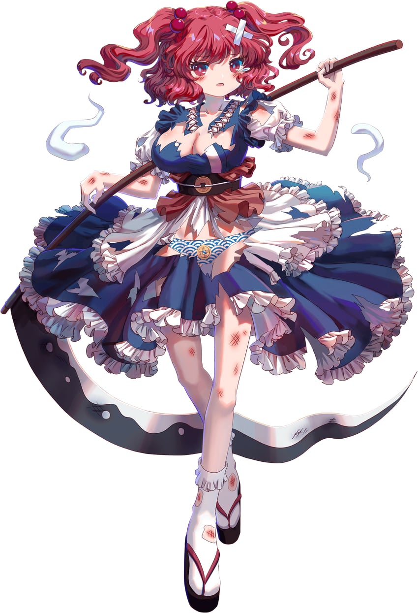 onozuka komachi (touhou and 1 more) drawn by kumio