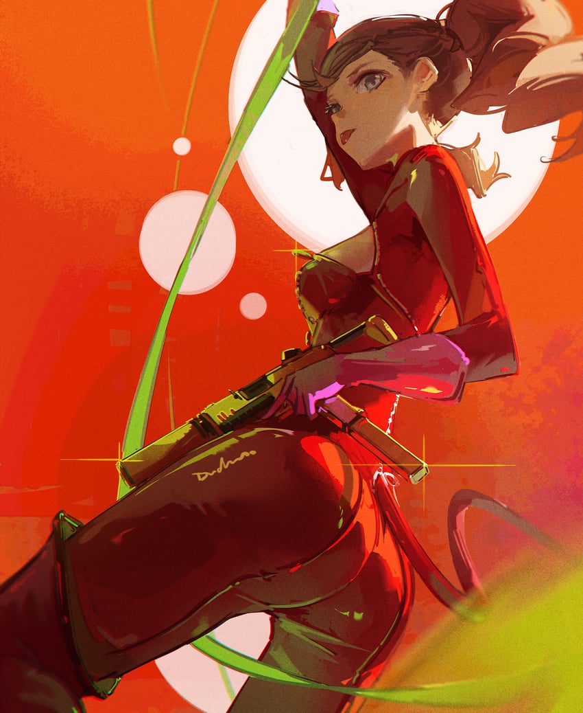 takamaki anne (persona and 1 more) drawn by dudrinm