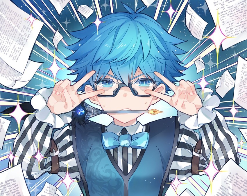 hans christian andersen (fate and 3 more) drawn by umi_tomo