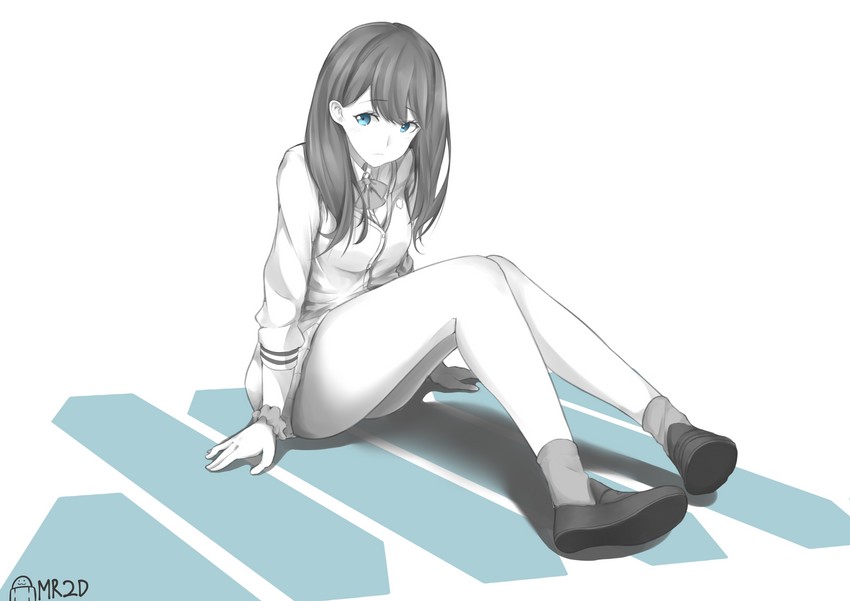 takarada rikka (gridman universe and 1 more) drawn by mr2d