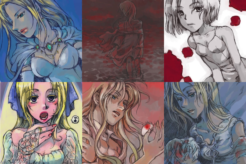celes chere (final fantasy and 1 more) drawn by kanda