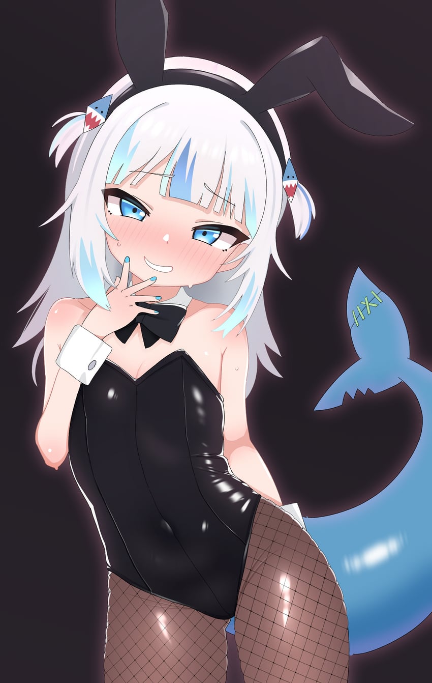 gawr gura (hololive and 1 more) drawn by mingkozus