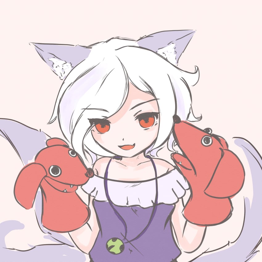 mitsugashira enoko (touhou and 1 more) drawn by kokowoch