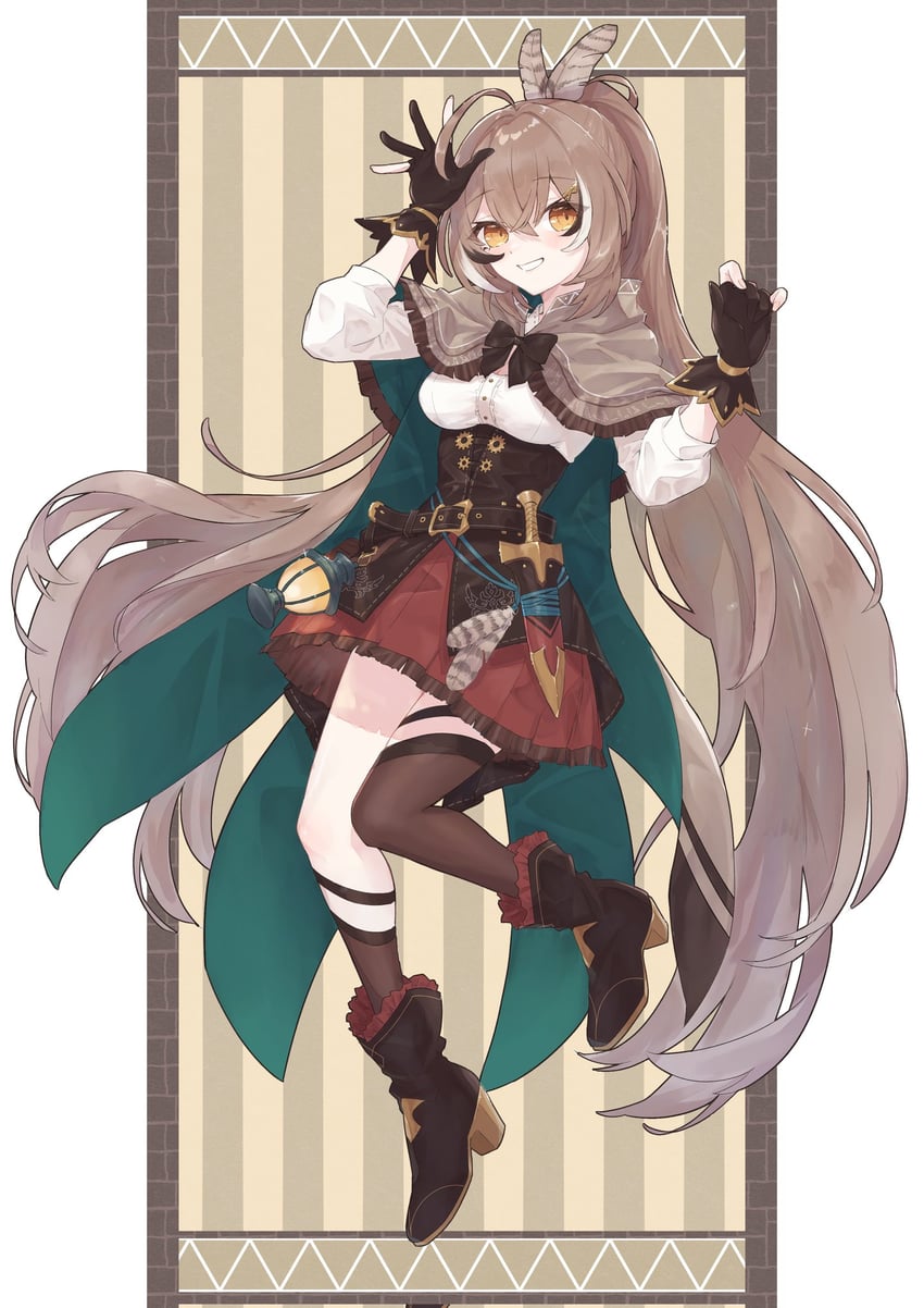 nanashi mumei (hololive and 1 more) drawn by freedom_skeb