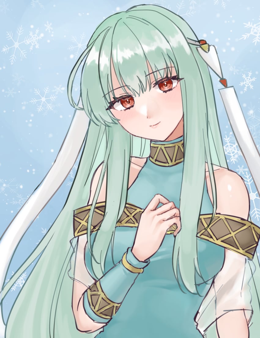 ninian (fire emblem and 1 more) drawn by hazuki_(nyorosuke)