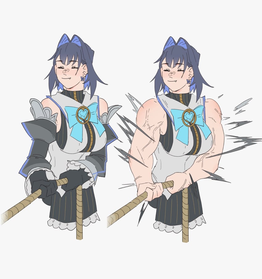 ouro kronii (hololive and 1 more) drawn by sheepinsleepin