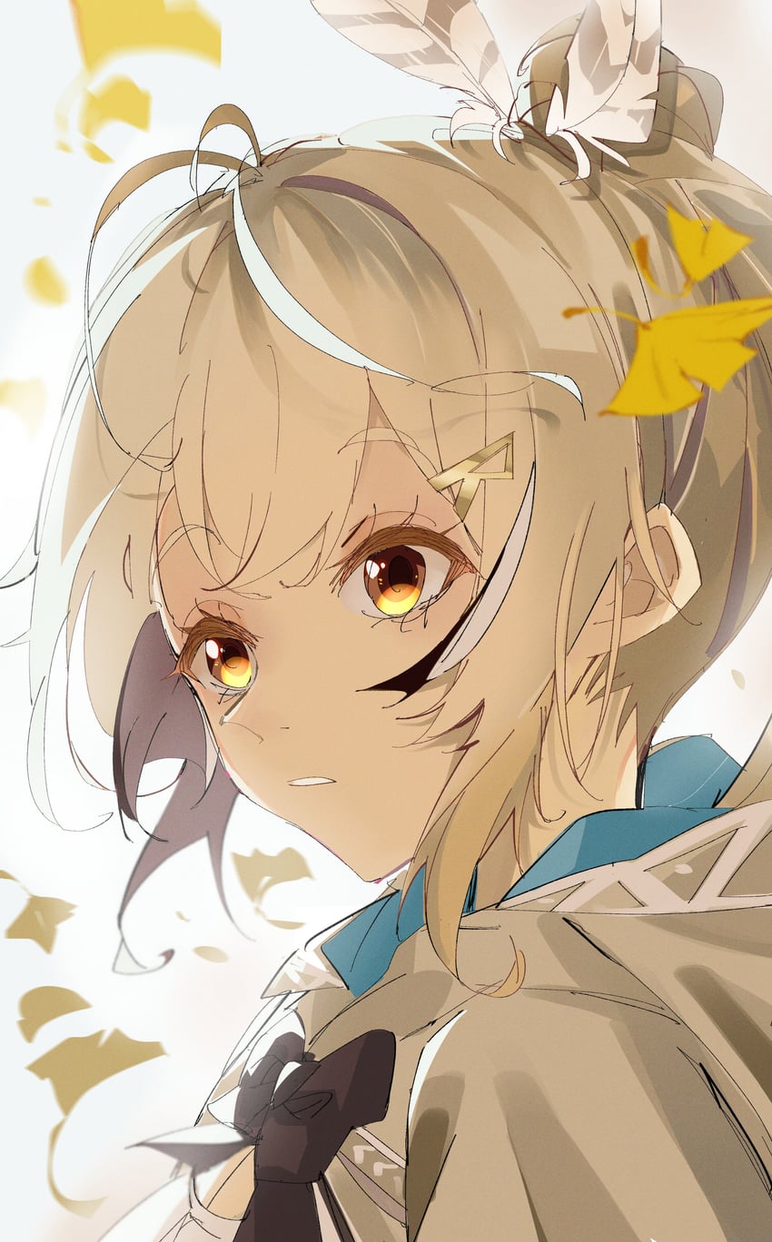nanashi mumei (hololive and 1 more) drawn by bine_kun