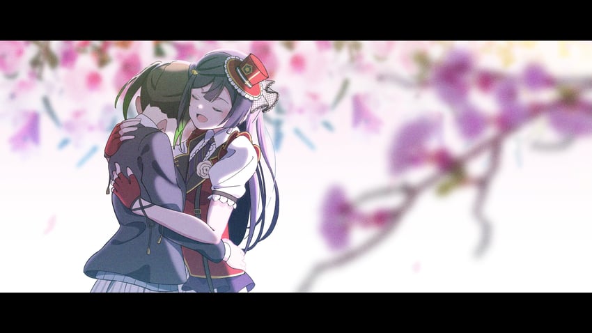 yuki setsuna and takasaki yu (love live! and 1 more) drawn by fujiwaland