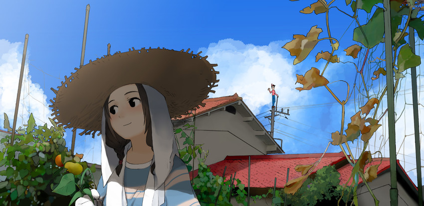 wally (original and 1 more) drawn by morifumi