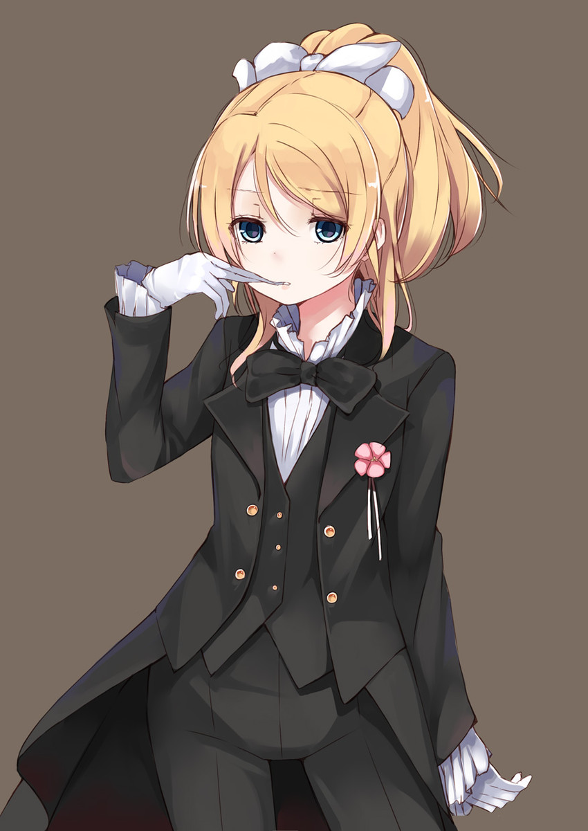 ayase eli (love live! and 1 more) drawn by nyoijizai