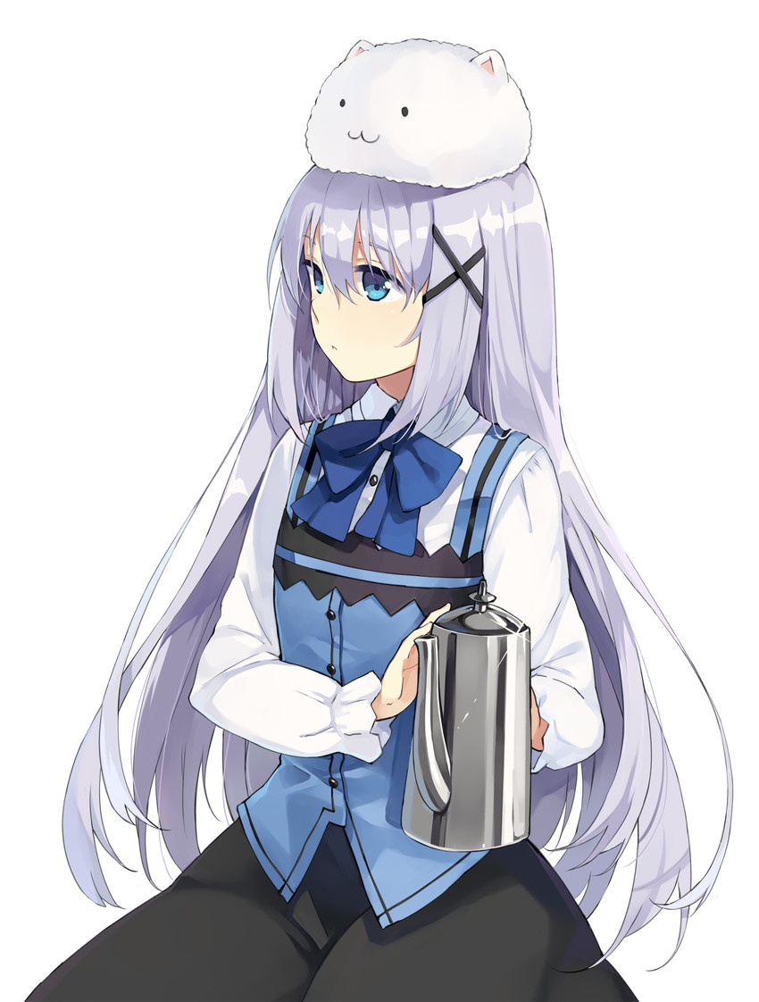 kafuu chino and tippy (gochuumon wa usagi desu ka?) drawn by hao_(patinnko)