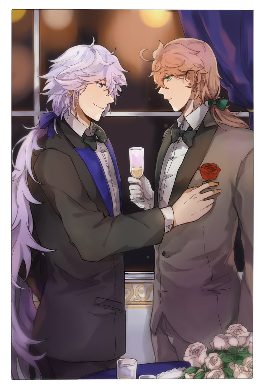 romani archaman and merlin (fate and 1 more) drawn by ruoyin