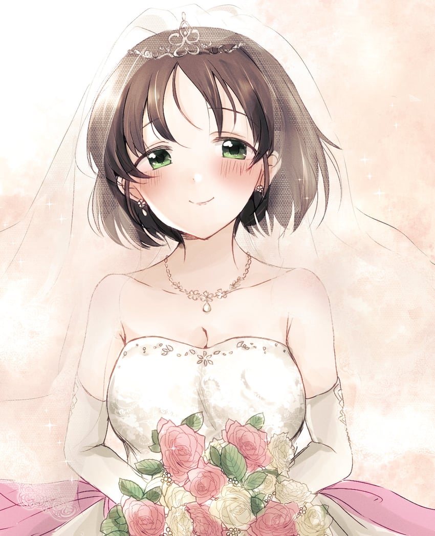 harada miyo (idolmaster and 2 more) drawn by baran._(ba_ra_ran)