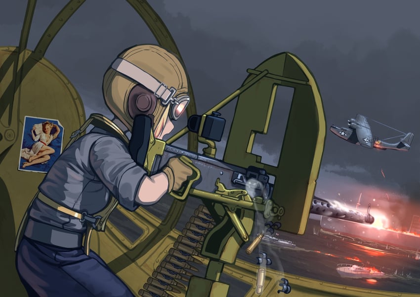 call of duty and 1 more drawn by erica_(naze1940)