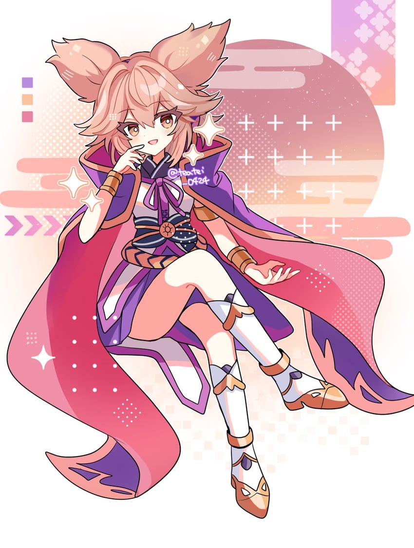 toyosatomimi no miko (touhou and 1 more) drawn by shirocha_tei