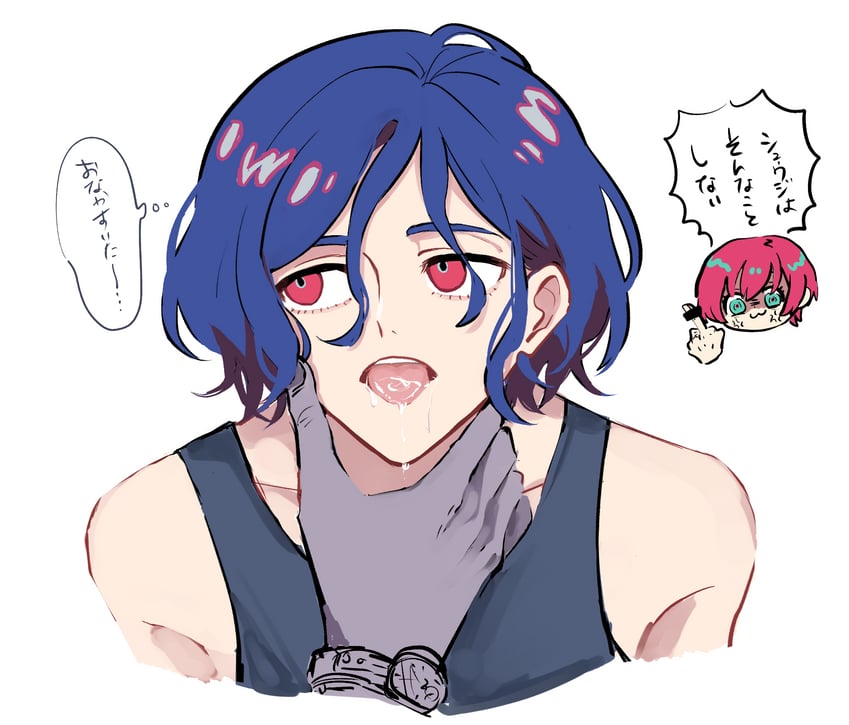 amate yuzuriha and shuji ito (gundam and 1 more) drawn by makachan