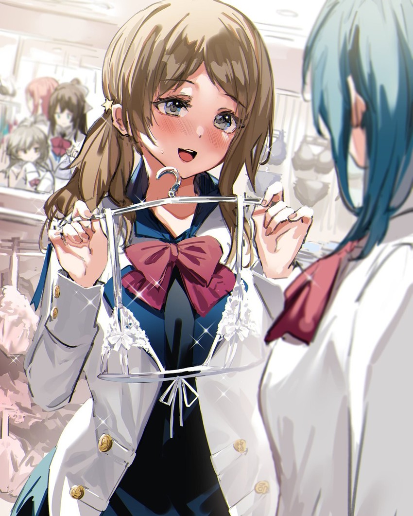 aizawa kazuha, sasaki ran, serizawa chikaru, iijima renka, and hatsukano you (assault lily) drawn by orihi_chihiro