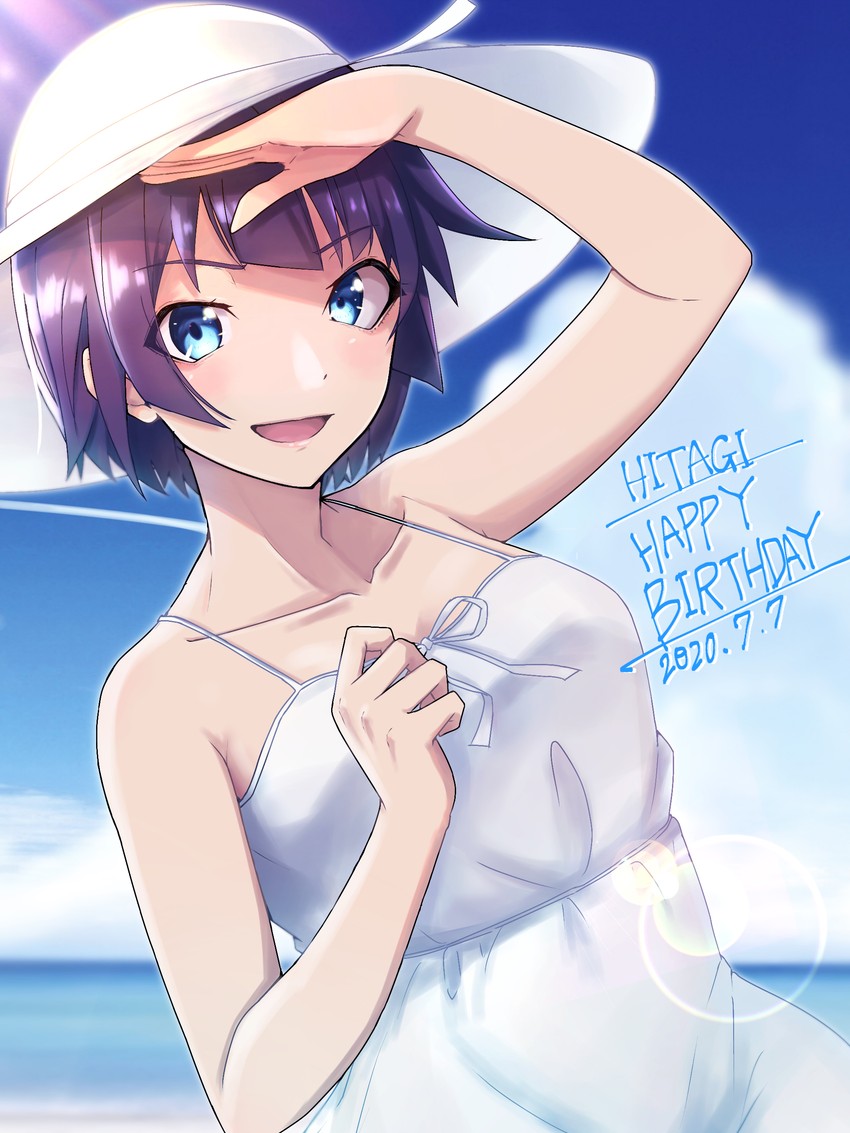 senjougahara hitagi (monogatari and 1 more) drawn by kaikistride