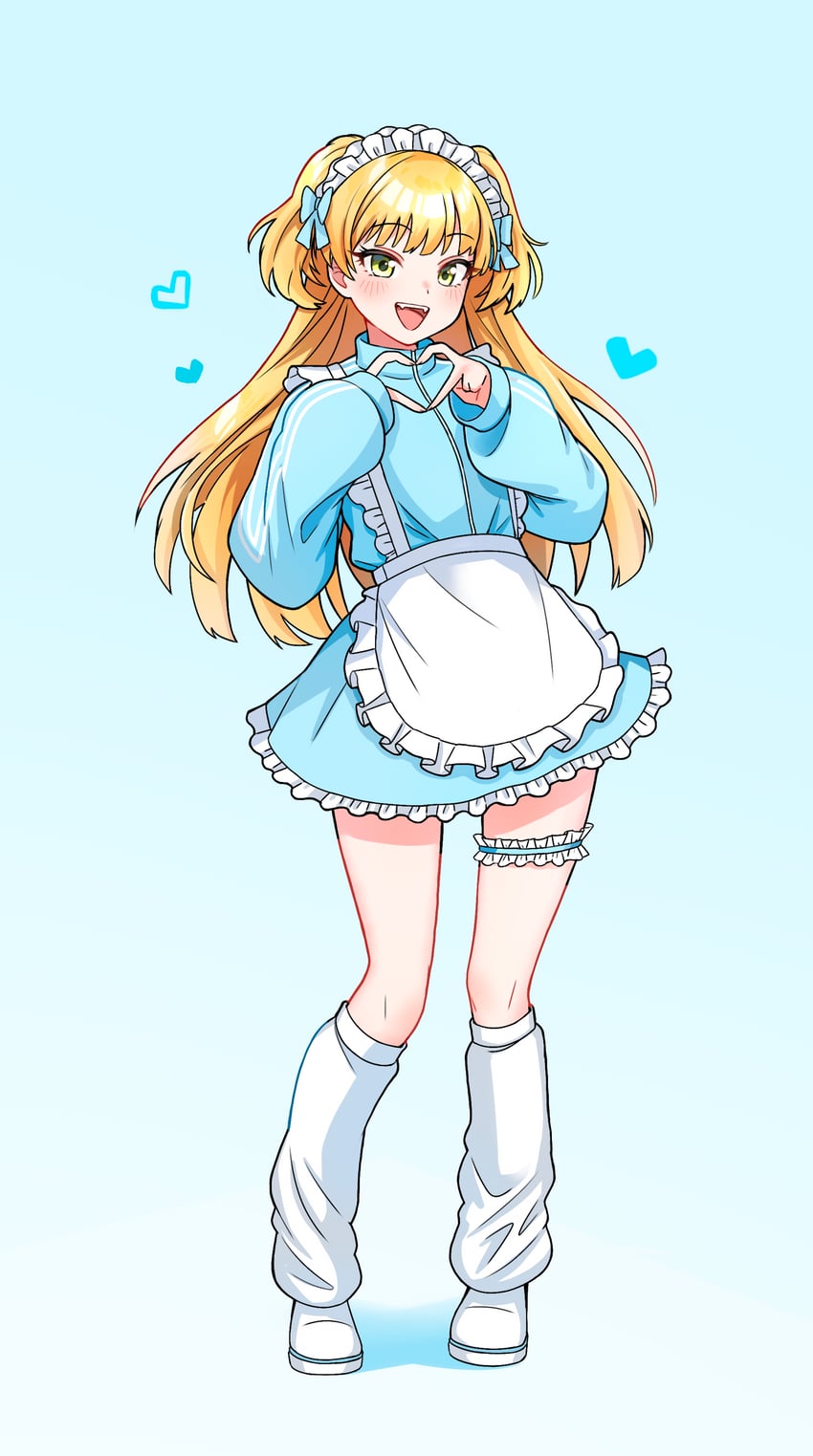 jougasaki rika (idolmaster and 1 more) drawn by niban_(puka_0507)