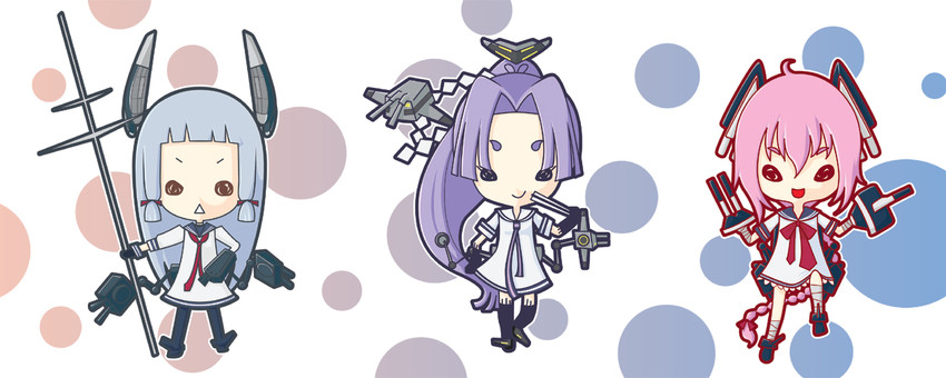 murakumo, hatsuharu, and nenohi (kantai collection) drawn by nagisaki_(nagisa_a)