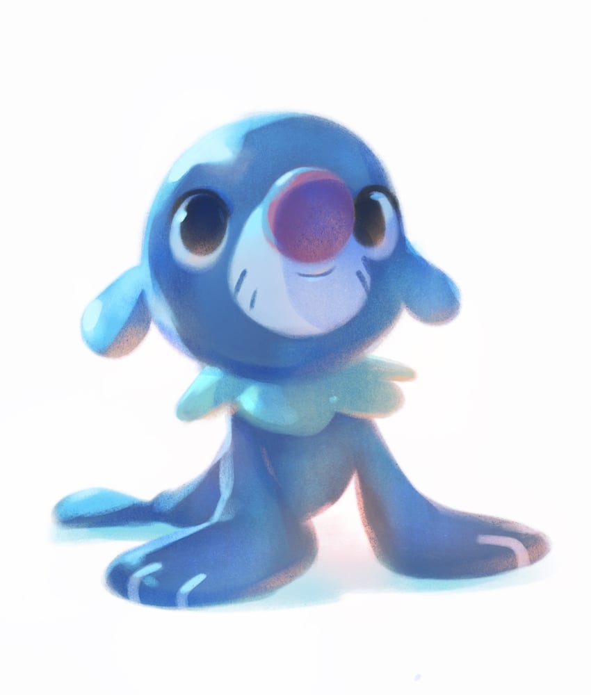 popplio (pokemon) drawn by nicholaskole