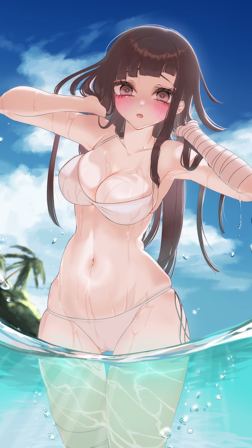 tsumiki mikan (danganronpa and 1 more) drawn by mi_loveyouuu