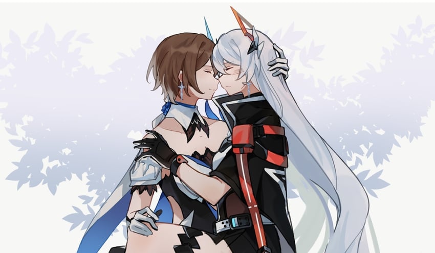 kiana kaslana and rita rossweisse (honkai and 1 more) drawn by shiying_no_yao