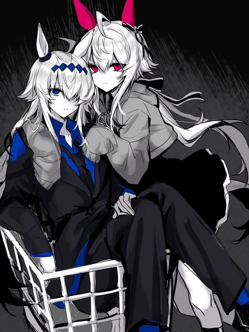 oguri cap and oguri roman (original and 1 more) drawn by tuwu_(user_yvte3782)