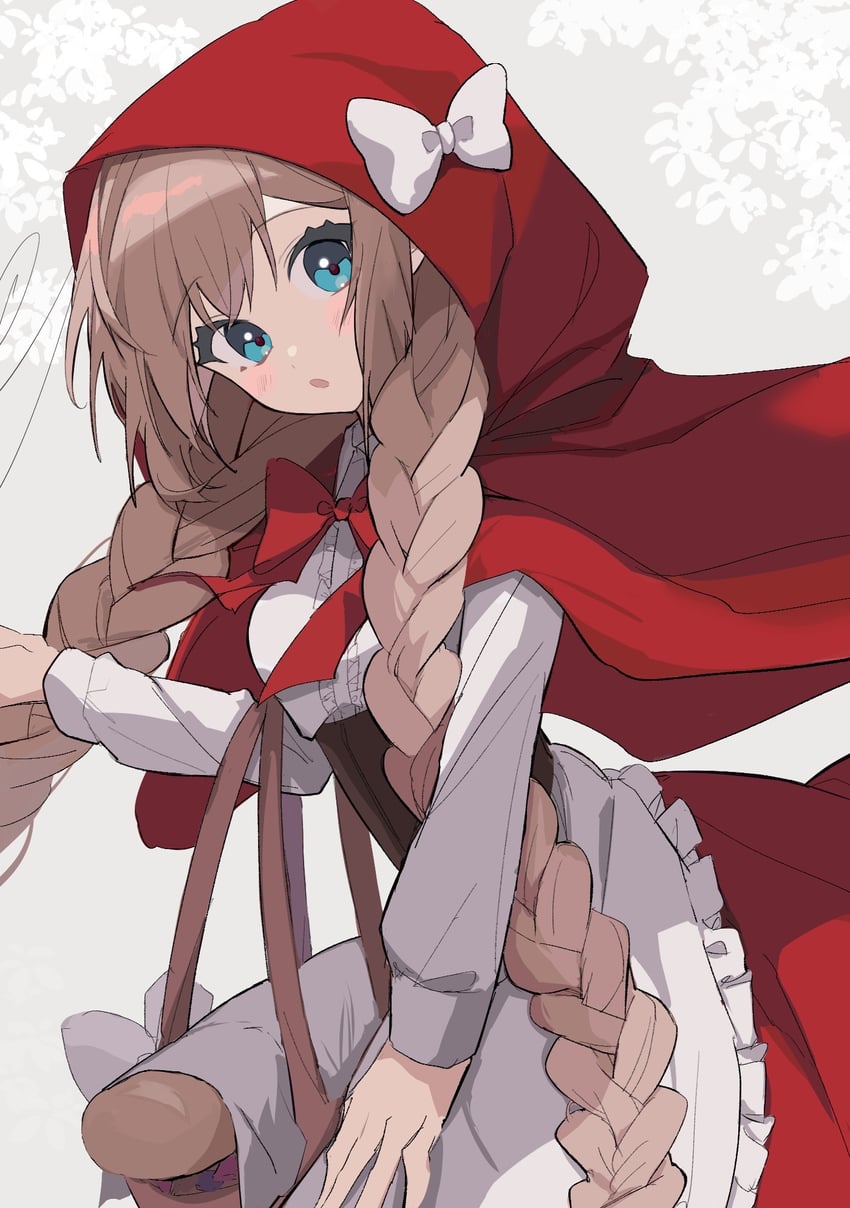 little red riding hood and marine (original and 1 more) drawn by ahute
